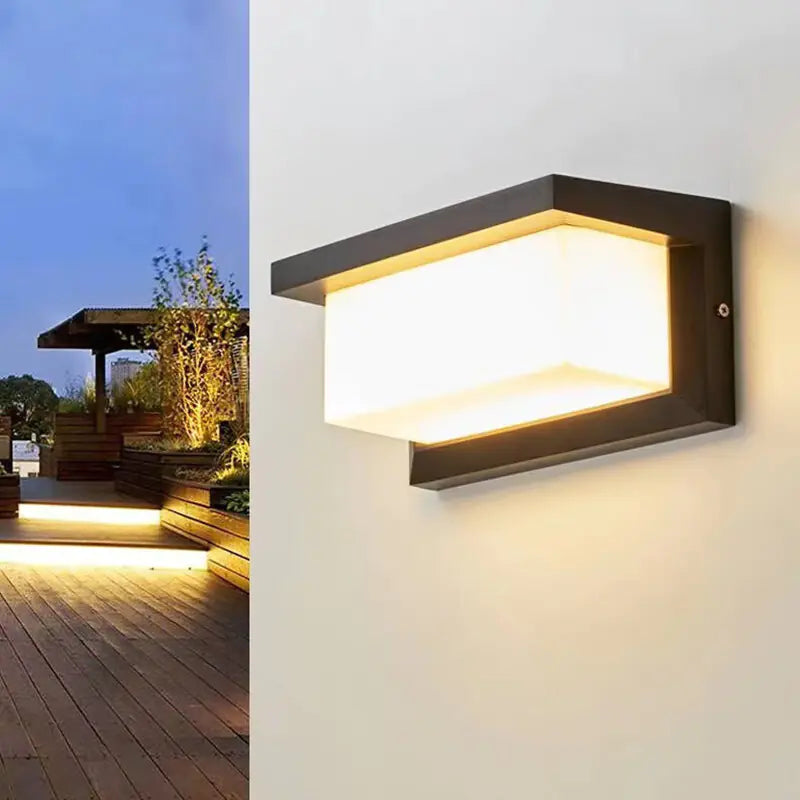 LED Waterproof Wall Light for Outdoor Spaces