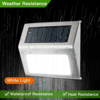 Stainless Steel LED Solar Garden Stairway Light