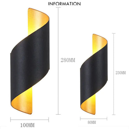 New LED Wall Light for Indoor/Outdoor Use