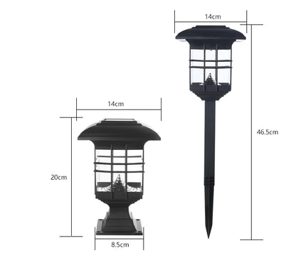 Solar Pillar Luma Light