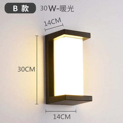 LED Waterproof Wall Light for Outdoor Spaces