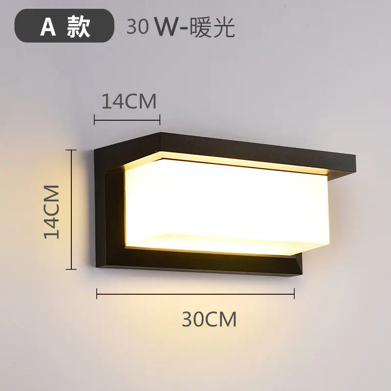 LED Waterproof Wall Light for Outdoor Spaces