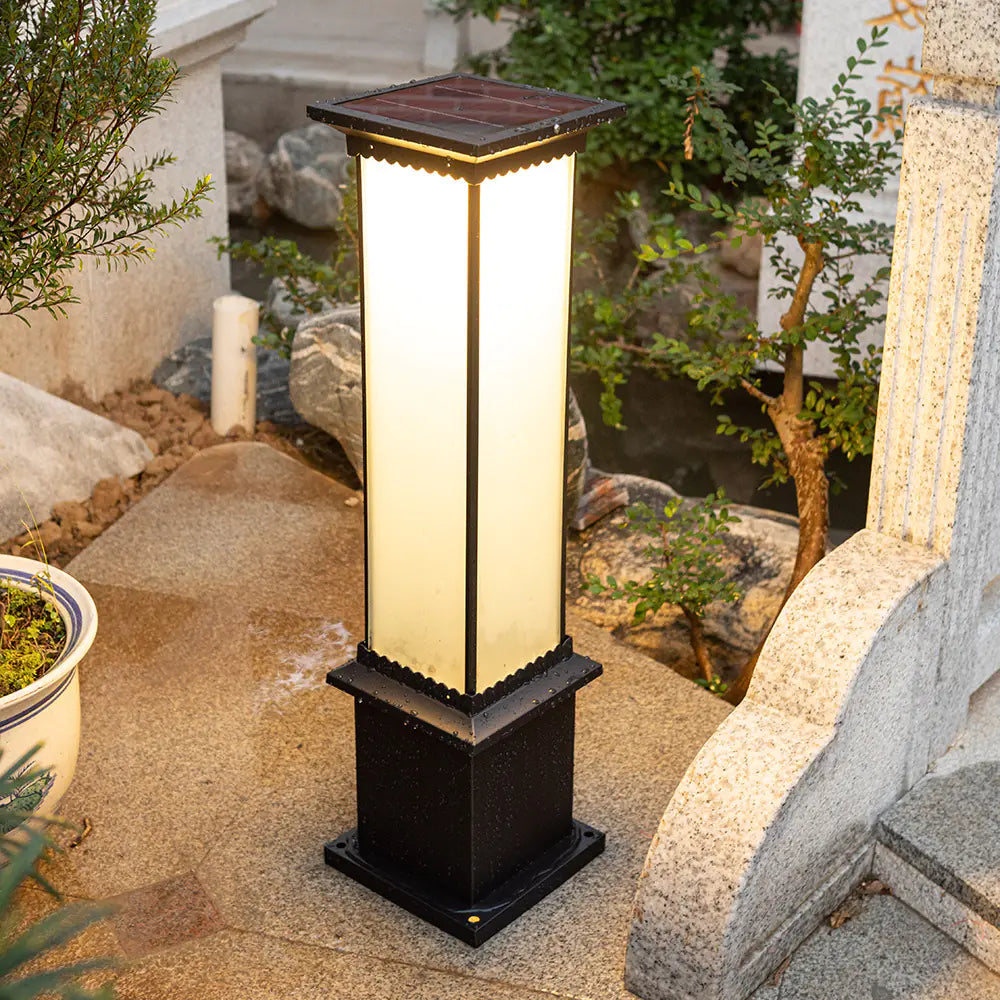 Outdoor Waterproof Solar LED Garden Square Light