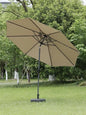Outdoor Patio Umbrella with Tilting Center Pole