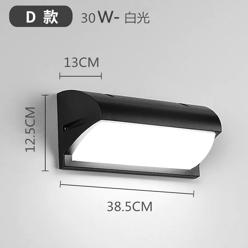 LED Waterproof Wall Light for Outdoor Spaces