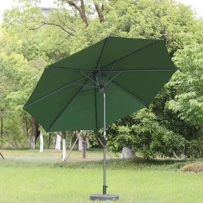 Outdoor Patio Umbrella with Tilting Center Pole