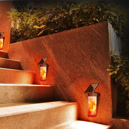 Solar Garden Flame Light