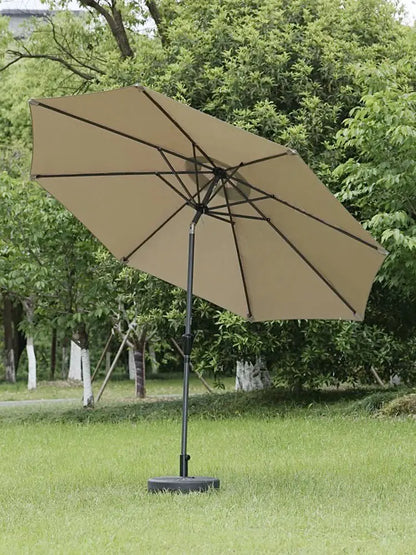 Outdoor Patio Umbrella with Tilting Center Pole